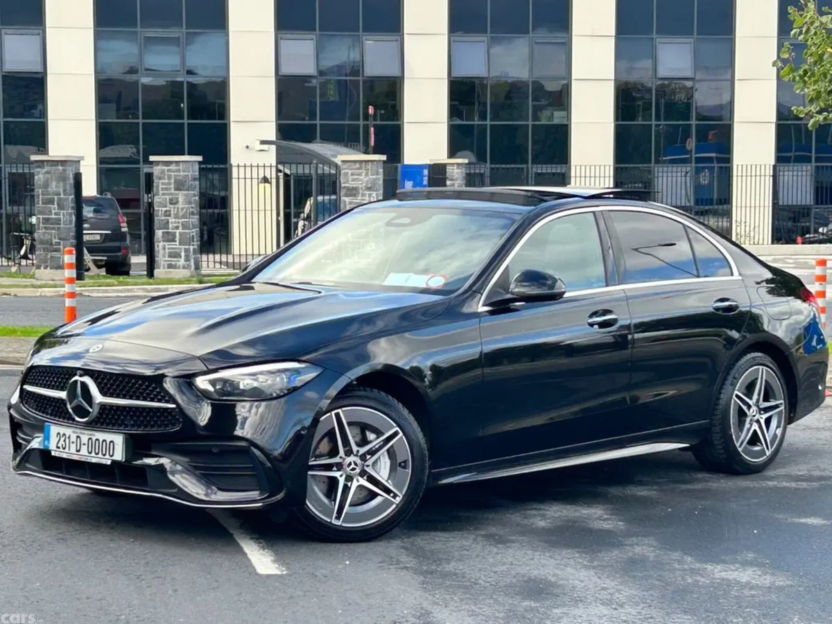 Mercedes-Benz C-Class Saloon, Petrol Plug-in Hybrid, 2023, Black