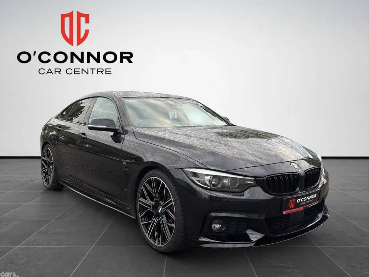 BMW 4-Series Saloon, Petrol, 2018, Black