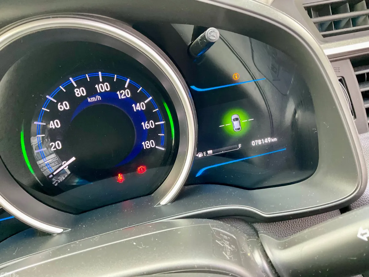 Honda Fit Hatchback, Petrol Hybrid, 2016, Red