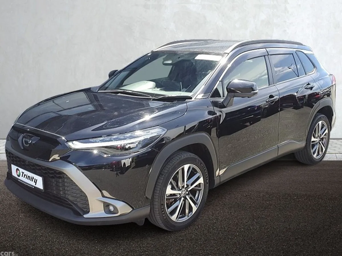 Toyota Corolla Cross SUV, Petrol Hybrid, 2024, Black