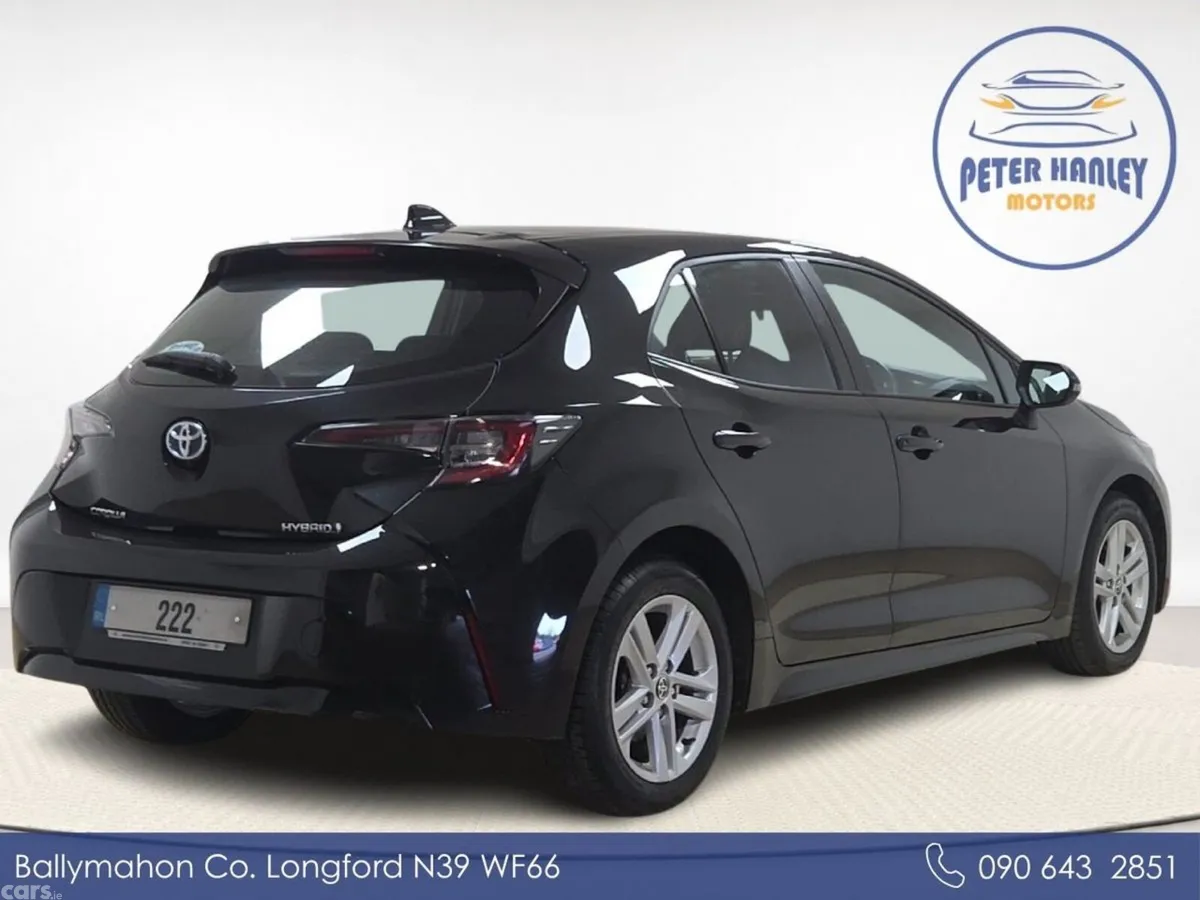 Toyota Corolla Hatchback, Petrol Hybrid, 2022, Black