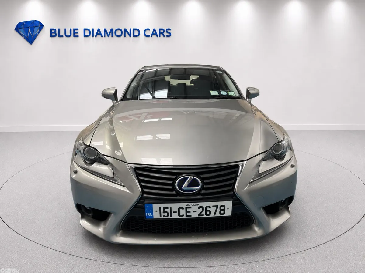 Lexus IS Saloon, Petrol Hybrid, 2015, Silver