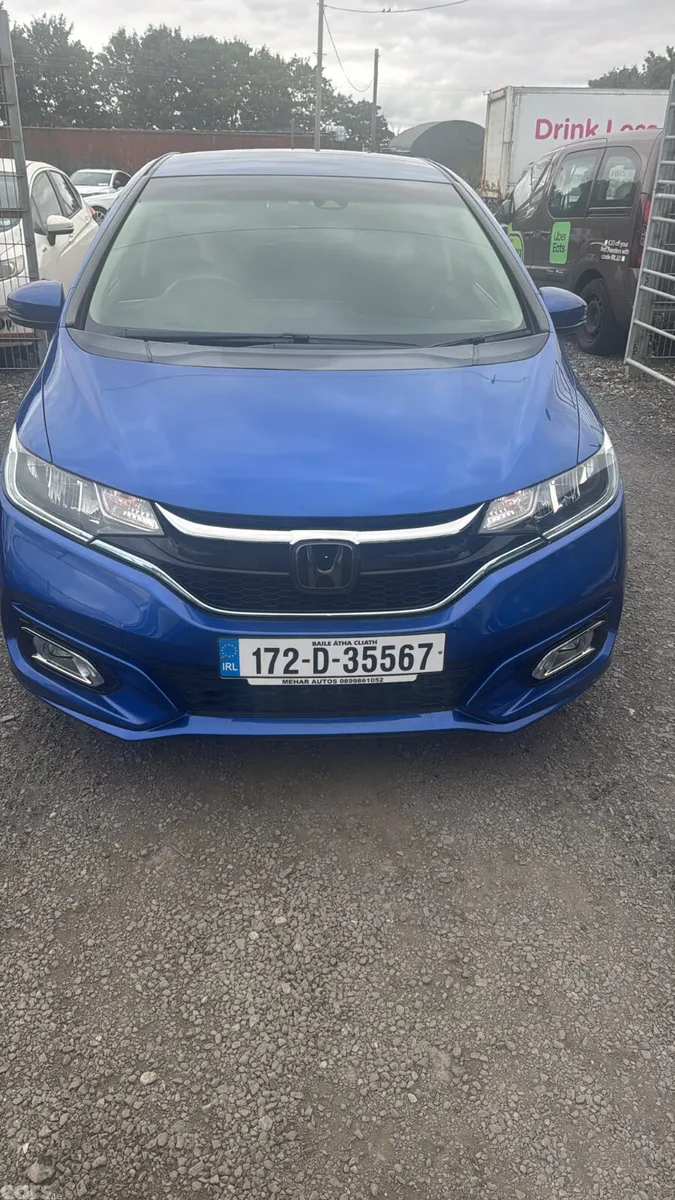 Honda Fit Hatchback, Petrol Hybrid, 2017, Blue