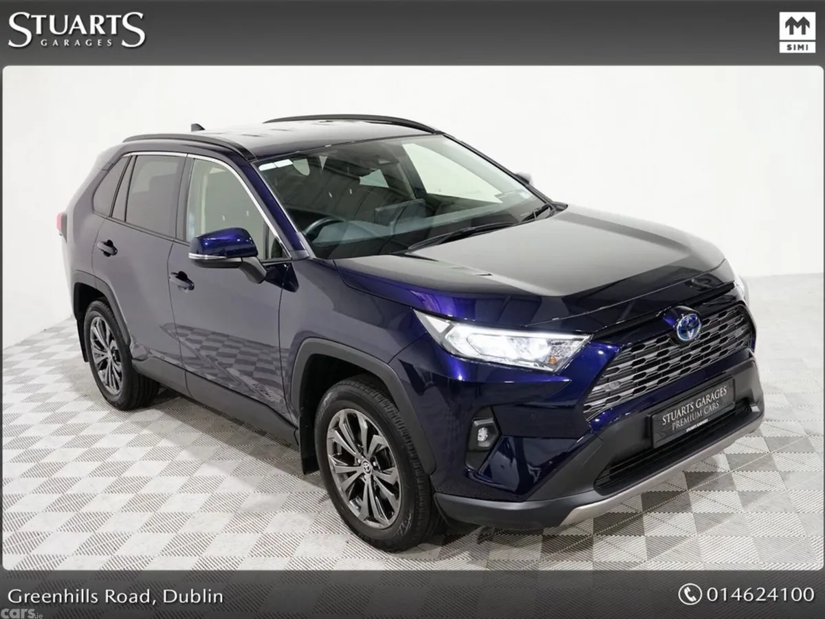 Toyota RAV4 Estate, Petrol Hybrid, 2024, Blue