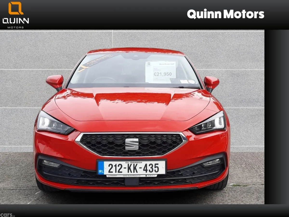 SEAT Leon Hatchback, Petrol, 2021, Red