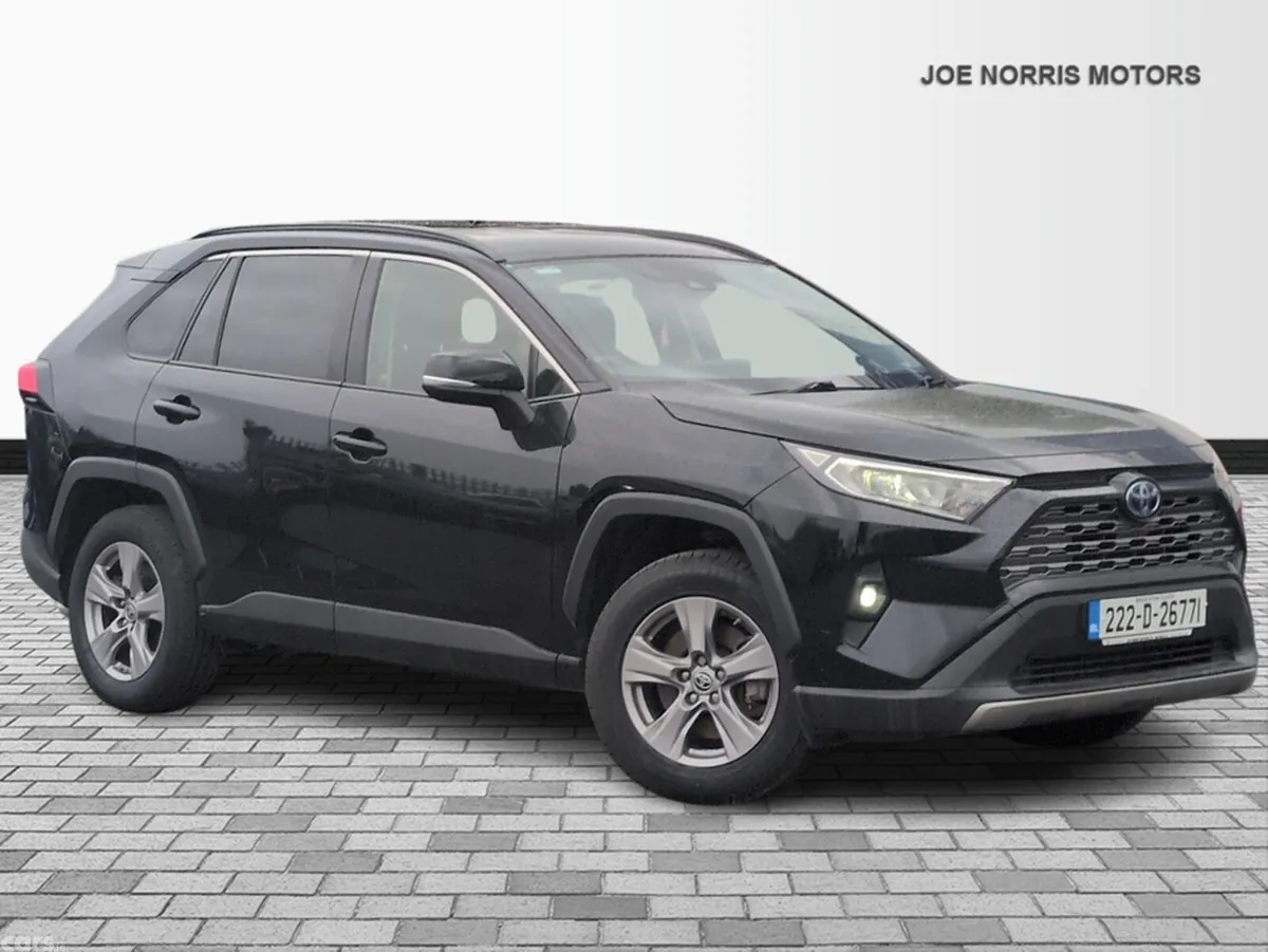 Toyota RAV4 SUV, Petrol Hybrid, 2022, Black