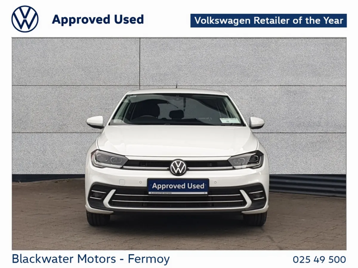 Volkswagen Polo Hatchback, Petrol, 2024, White