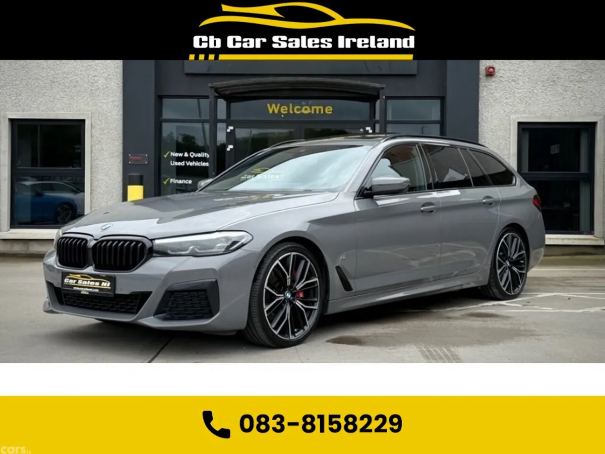 BMW 5-Series Estate, Diesel Hybrid, 2022, Grey