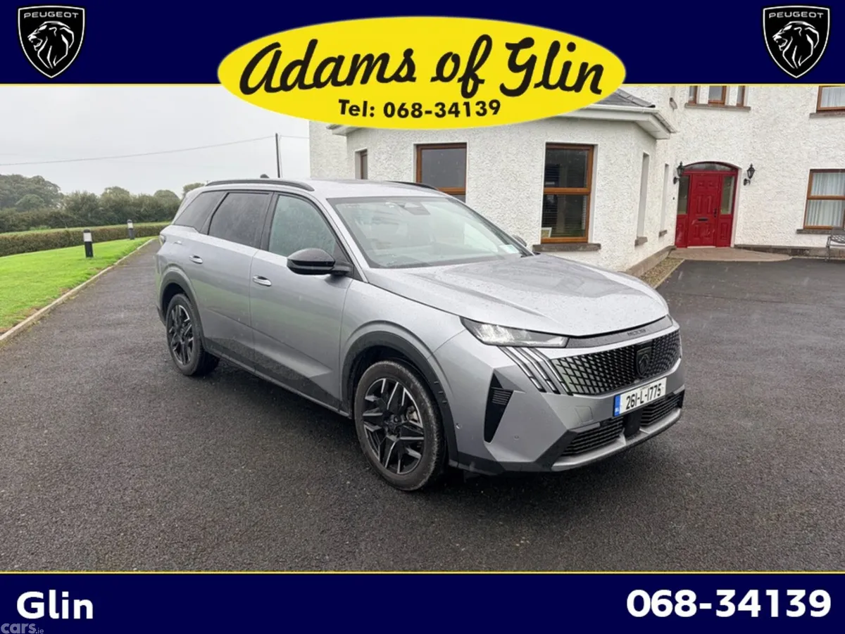 Peugeot 5008 SUV, Petrol, 2026, Grey