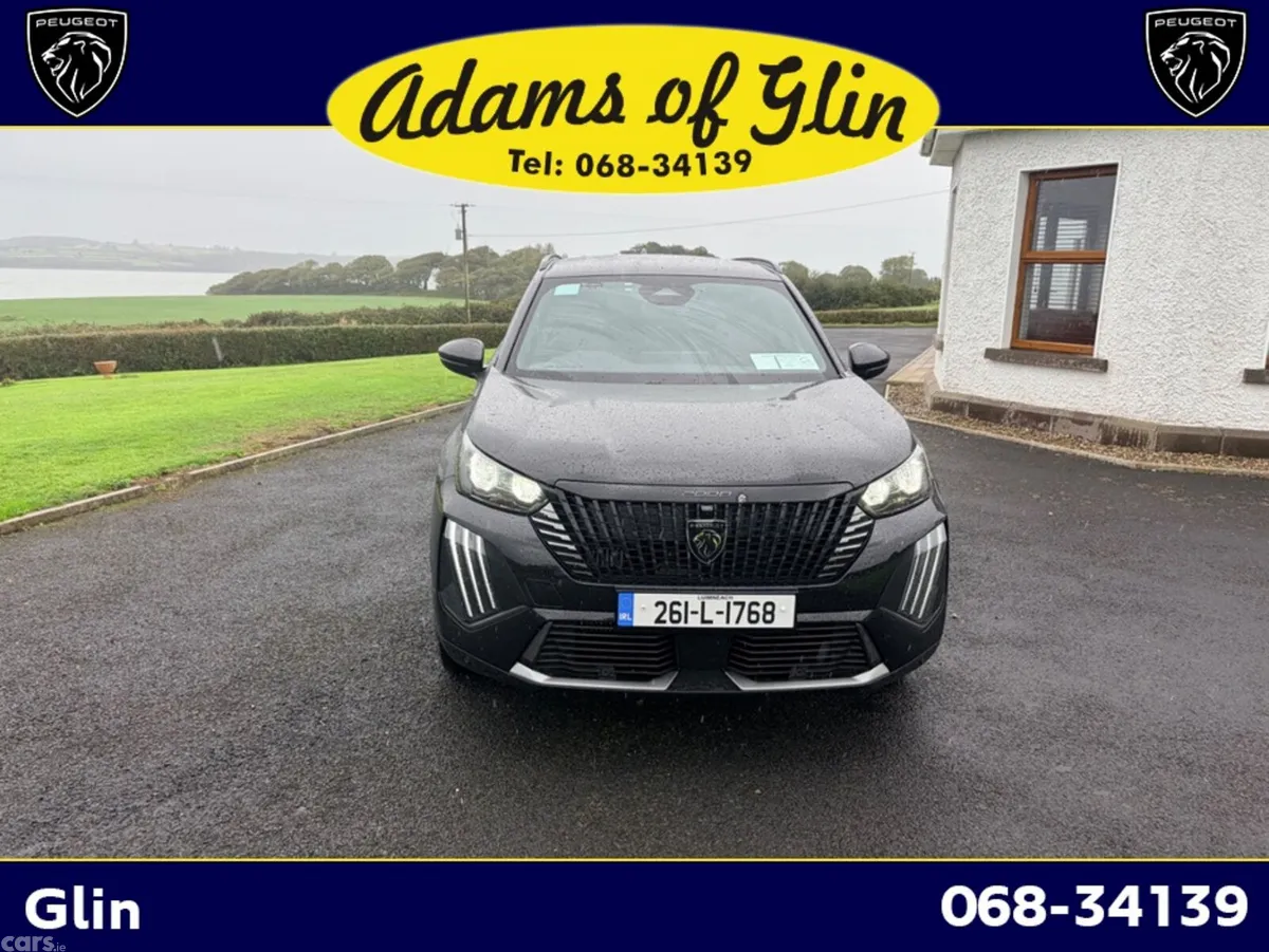 Peugeot 2008 SUV, Petrol Hybrid, 2026, Black
