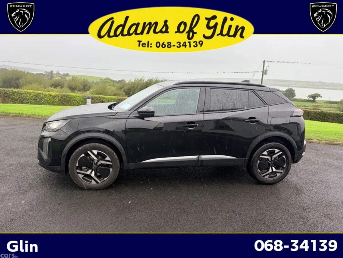 Peugeot 2008 SUV, Petrol Hybrid, 2026, Black