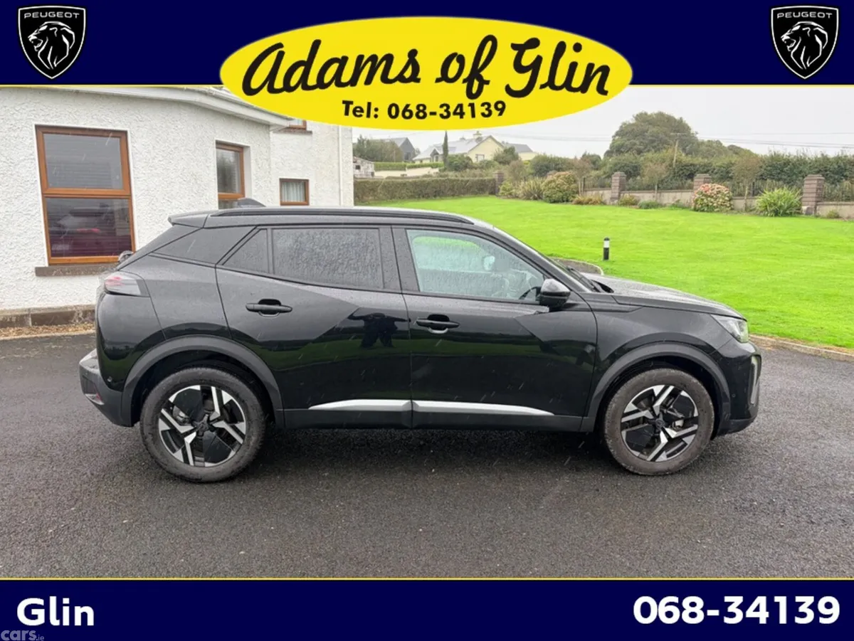 Peugeot 2008 SUV, Petrol Hybrid, 2026, Black