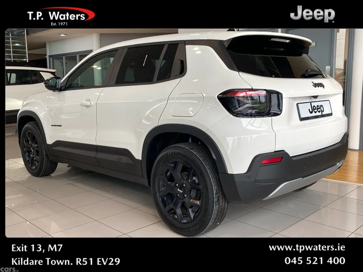 Jeep Avenger SUV, Petrol Hybrid, 2027, White