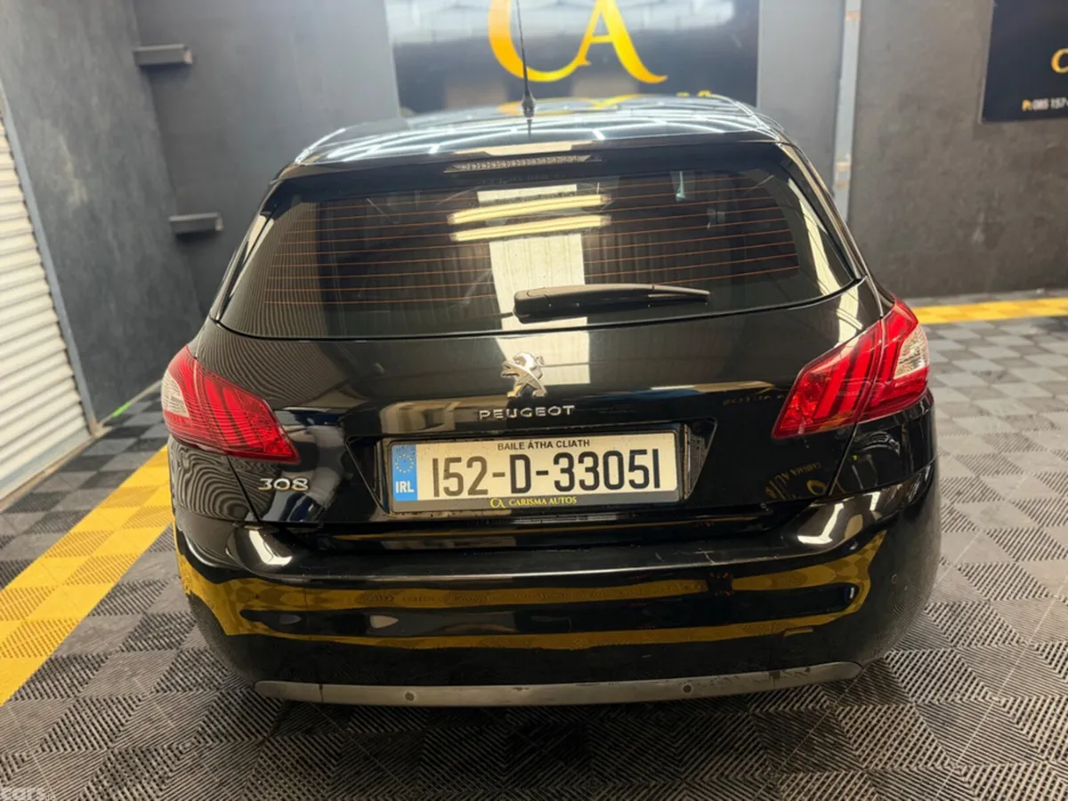 Peugeot 308 Hatchback, Petrol, 2015, Black