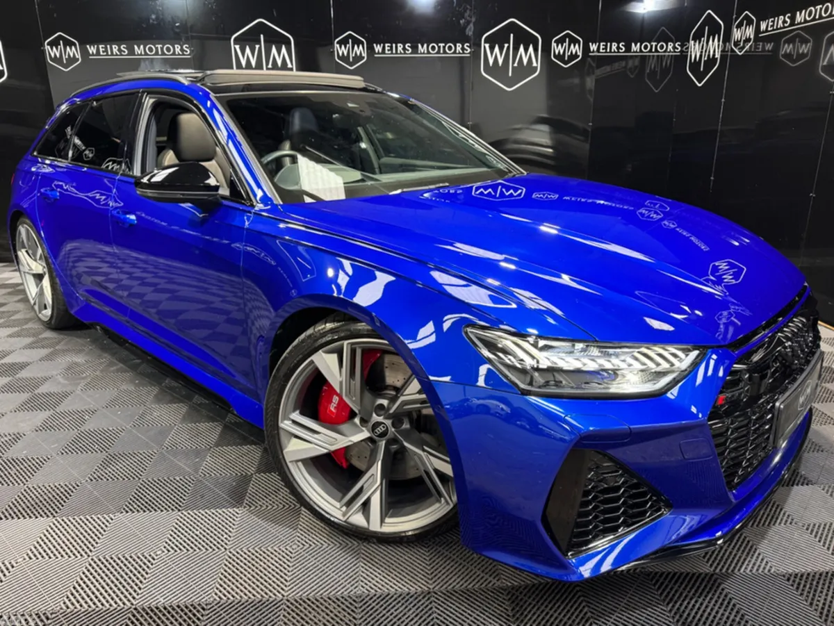 Audi RS6 Estate, Petrol, 2023, Blue
