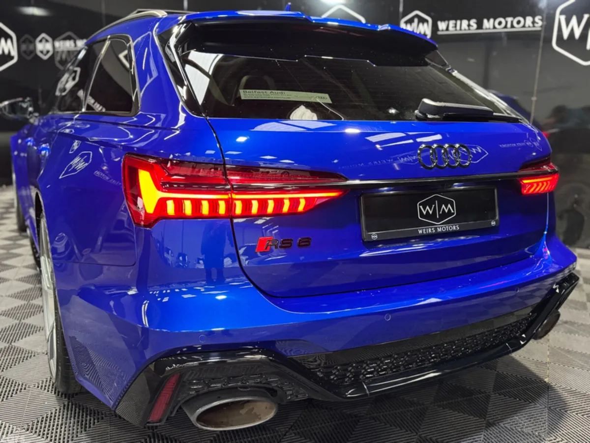 Audi RS6 Estate, Petrol, 2023, Blue