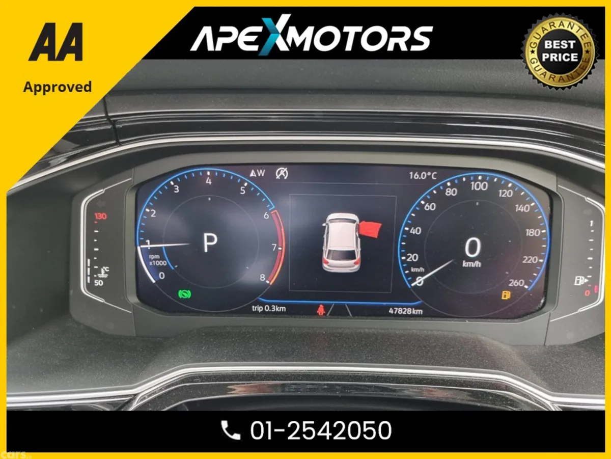 Volkswagen Polo Hatchback, Petrol, 2020, Red
