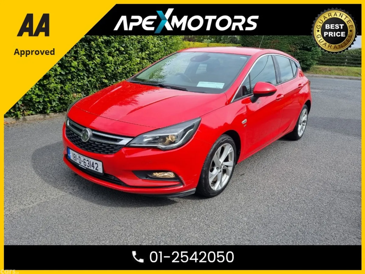 Opel Astra Hatchback, Petrol, 2018, Red