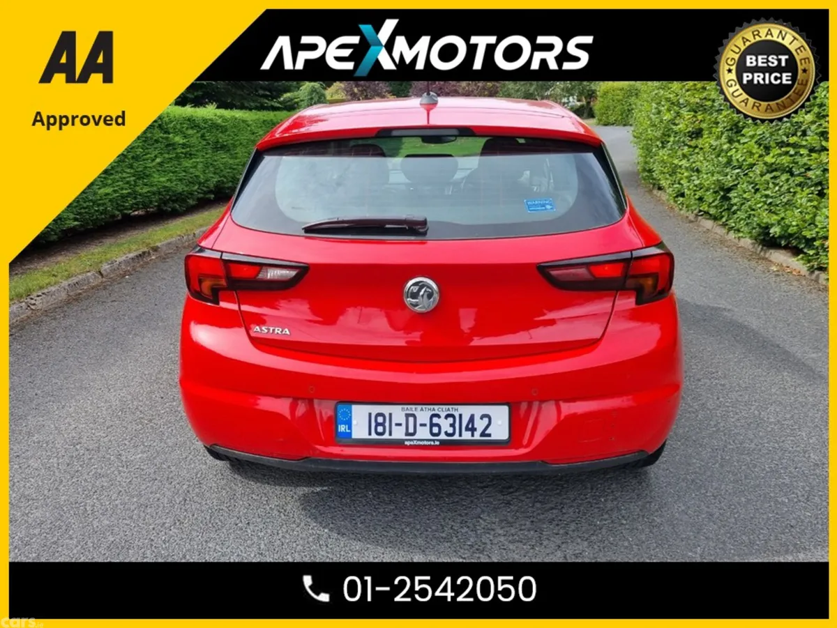 Opel Astra Hatchback, Petrol, 2018, Red
