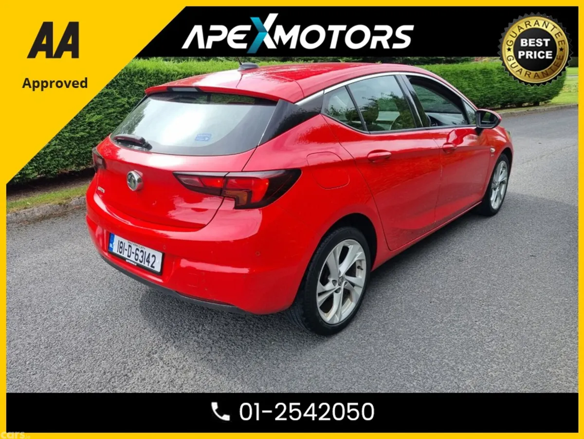 Opel Astra Hatchback, Petrol, 2018, Red