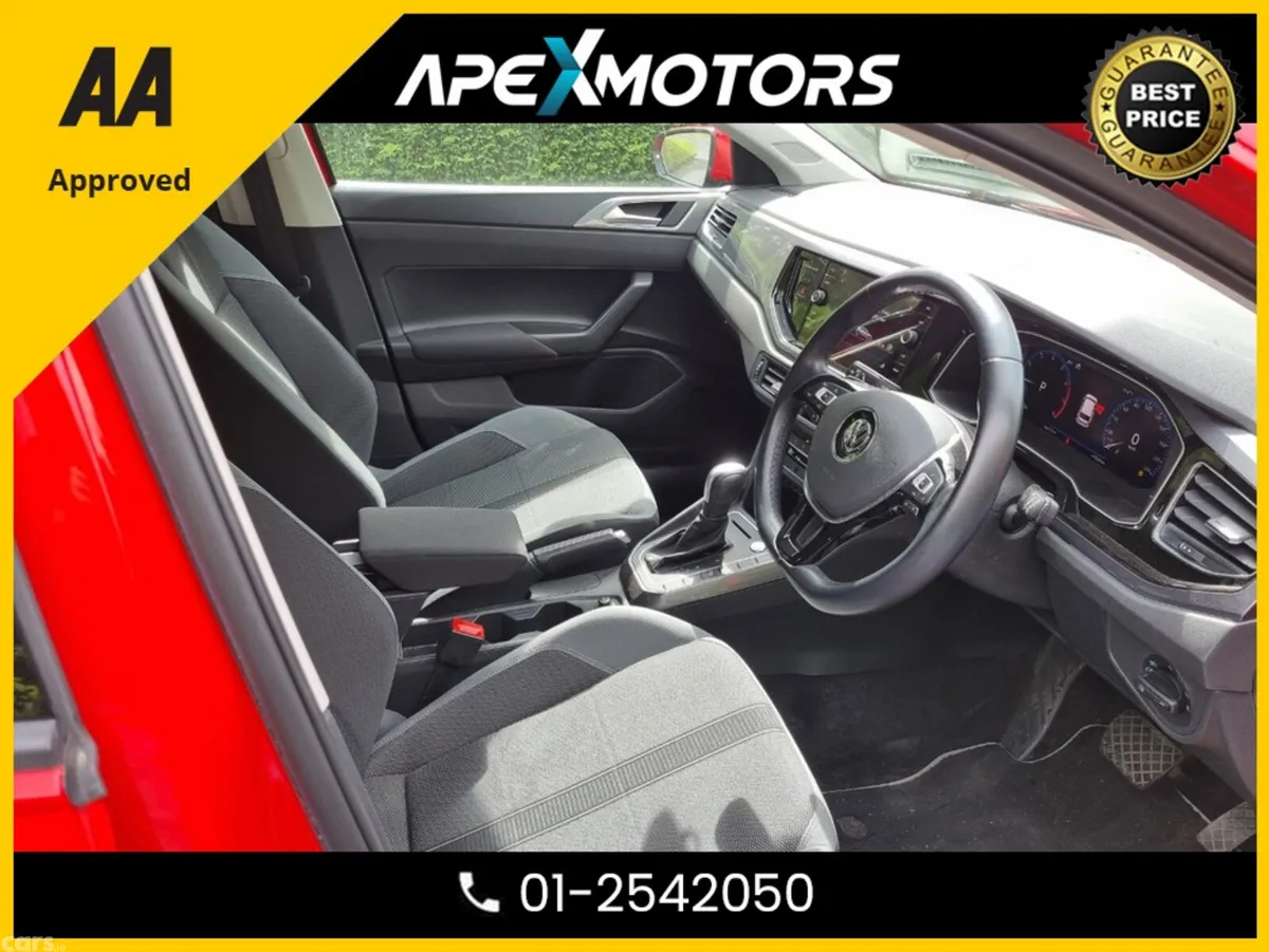 Volkswagen Polo Hatchback, Petrol, 2020, Red