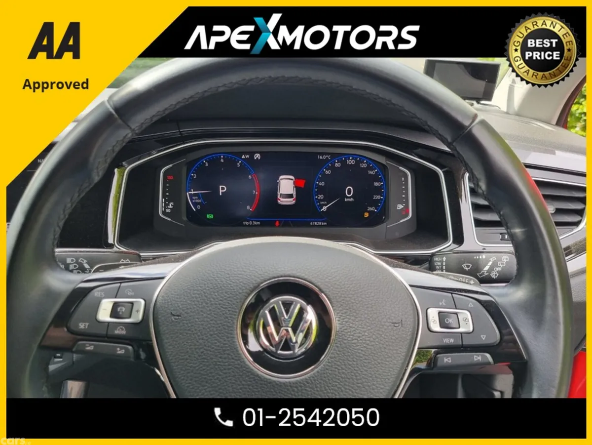 Volkswagen Polo Hatchback, Petrol, 2020, Red