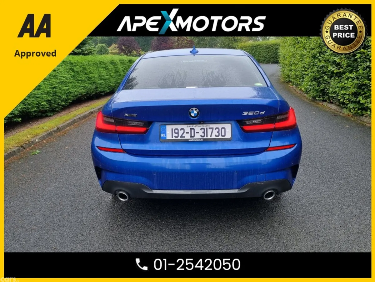 BMW 3-Series Saloon, Diesel, 2019, Blue