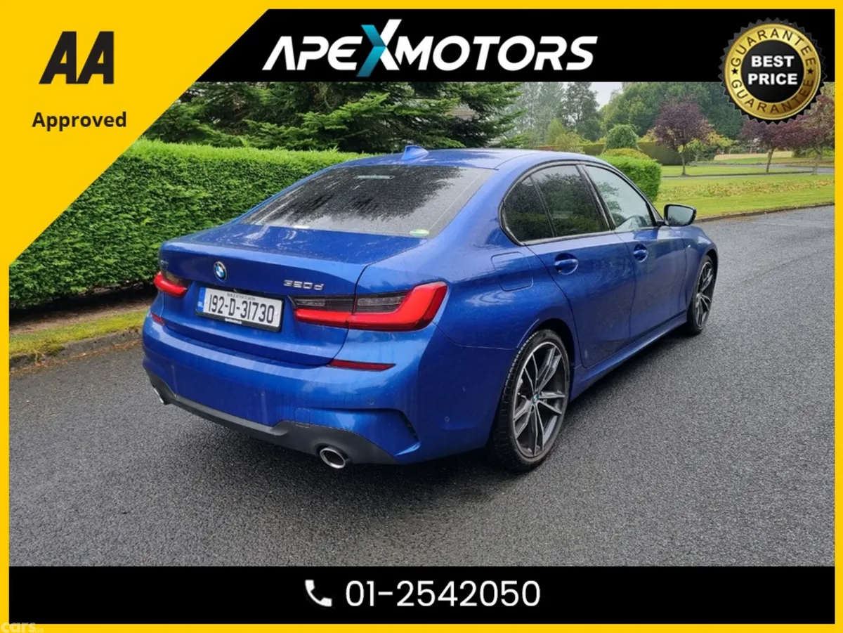 BMW 3-Series Saloon, Diesel, 2019, Blue