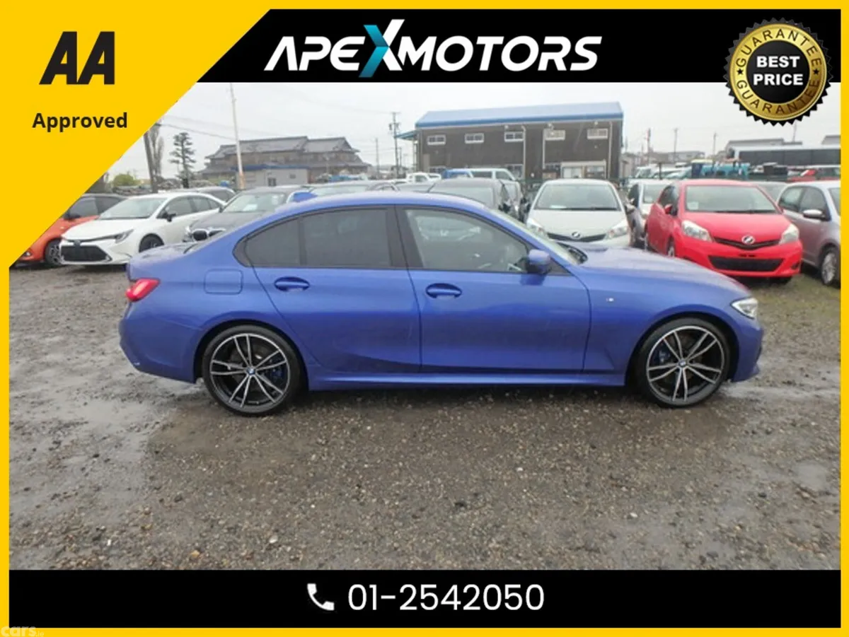BMW 3-Series Saloon, Diesel, 2019, Blue