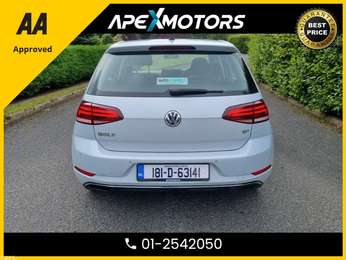 Volkswagen Golf Hatchback, Petrol, 2018, Silver