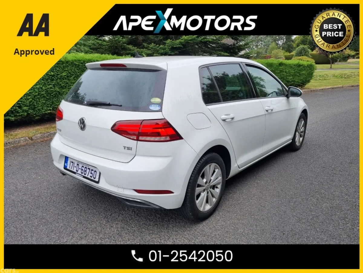 Volkswagen Golf Hatchback, Petrol, 2017, White