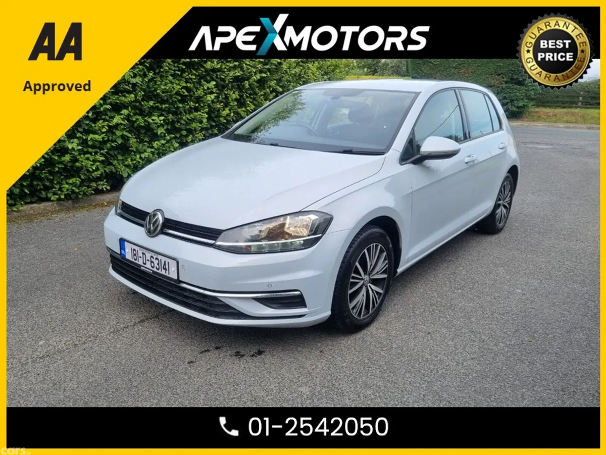 Volkswagen Golf Hatchback, Petrol, 2018, Silver