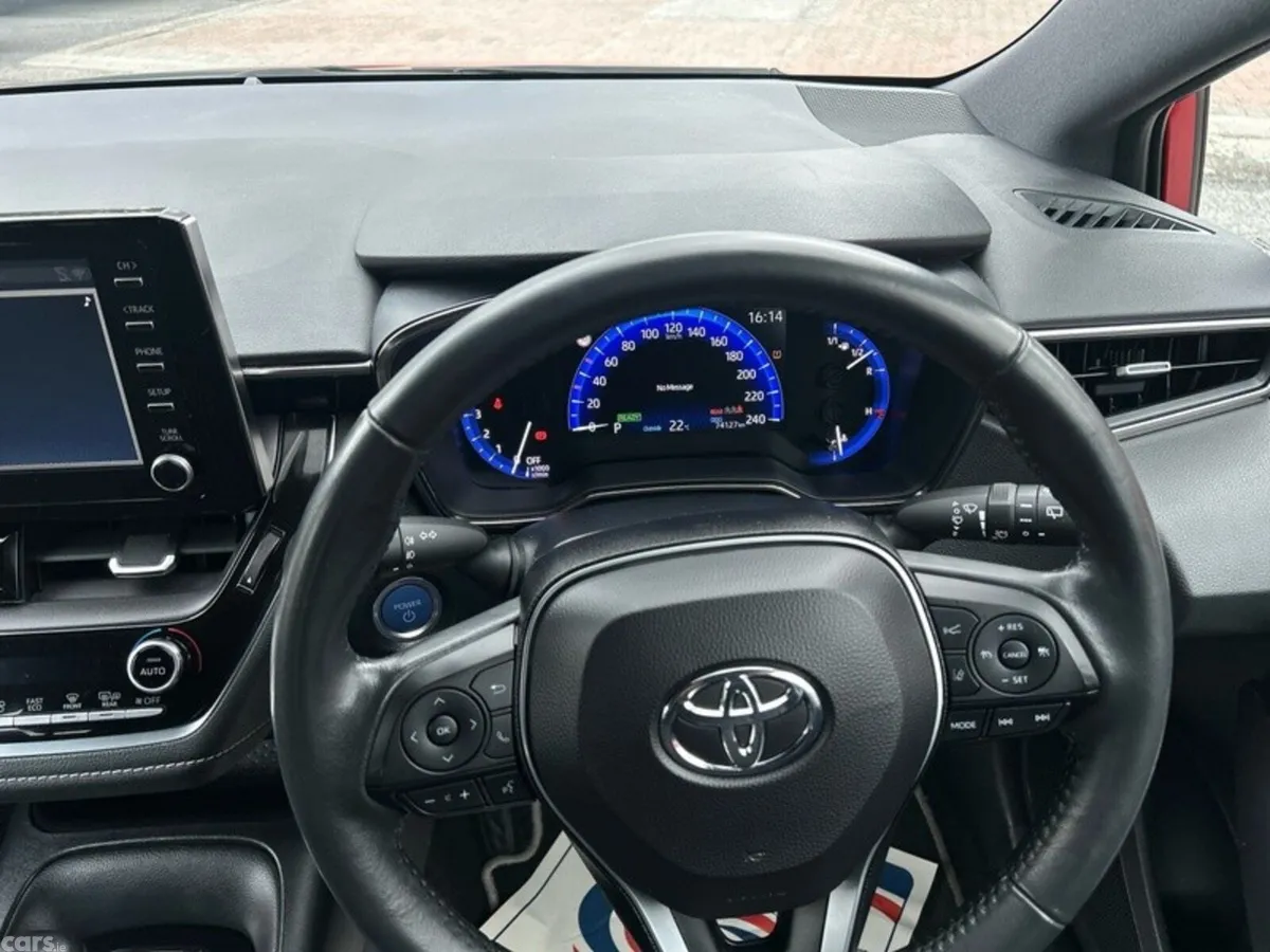 Toyota Corolla Hatchback, Petrol Hybrid, 2022, Red
