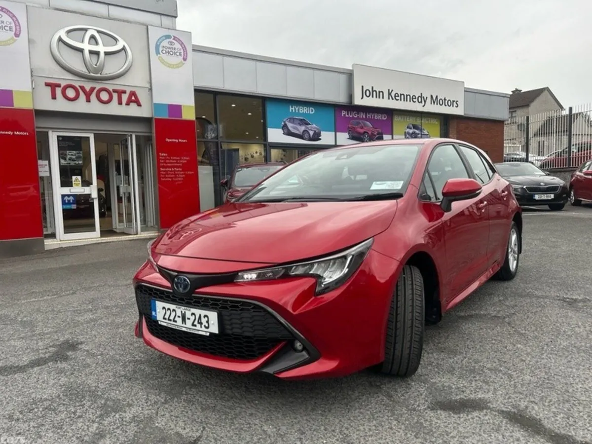 Toyota Corolla Hatchback, Petrol Hybrid, 2022, Red