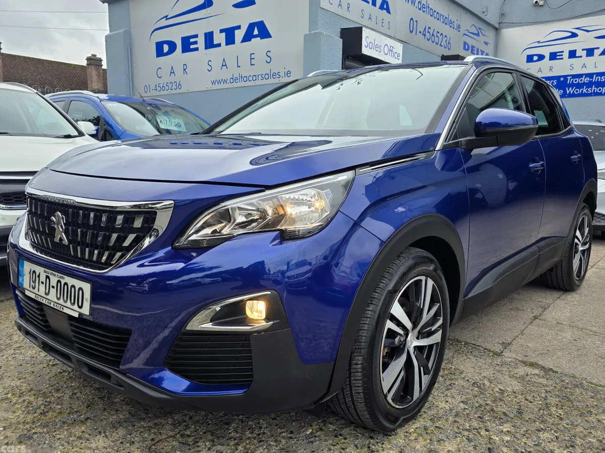 Peugeot 3008 SUV, Petrol, 2019, Blue