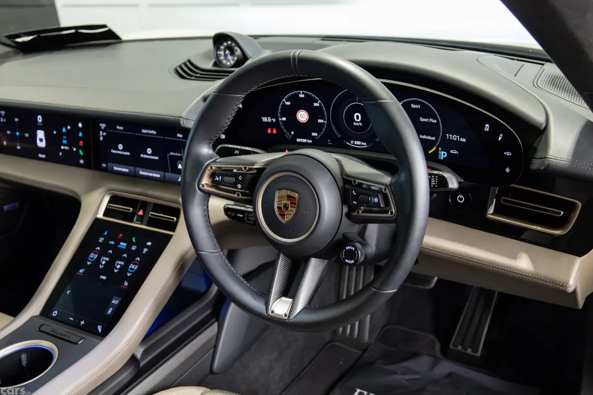 Porsche Taycan Hatchback, Electric, 2022, Grey