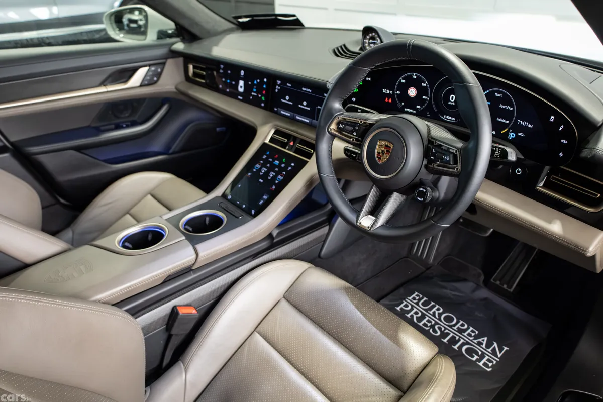 Porsche Taycan Hatchback, Electric, 2022, Grey