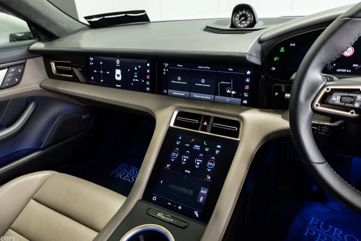 Porsche Taycan Hatchback, Electric, 2022, Grey