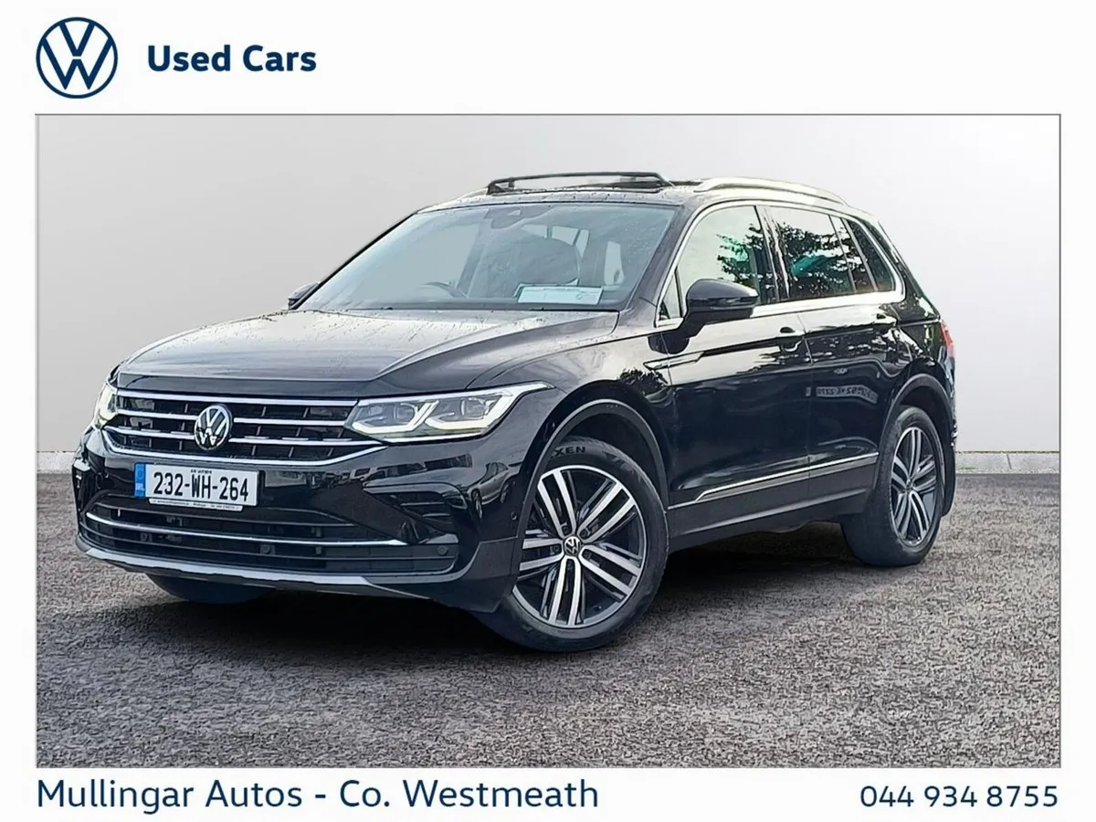 Volkswagen Tiguan SUV, Diesel, 2023, Black