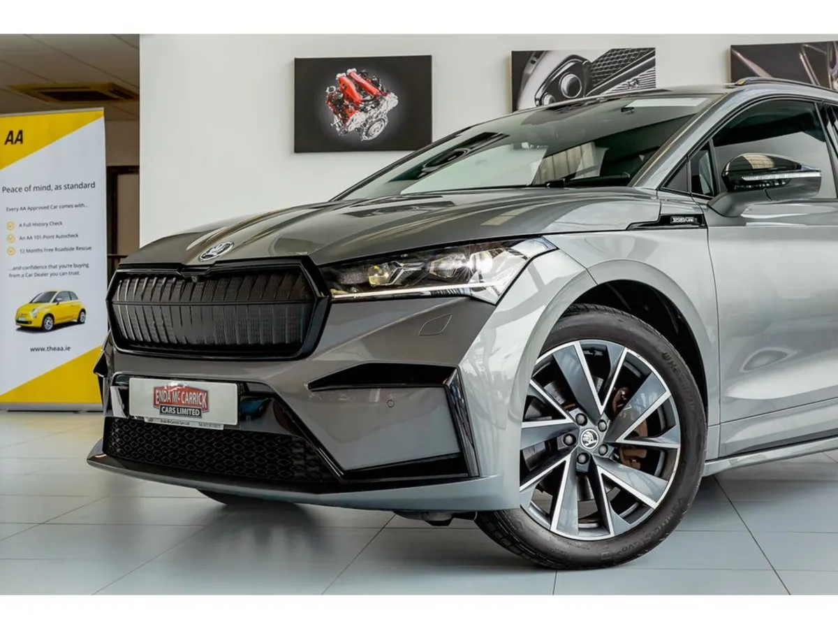 Skoda Enyaq Estate, Electric, 2025, Grey
