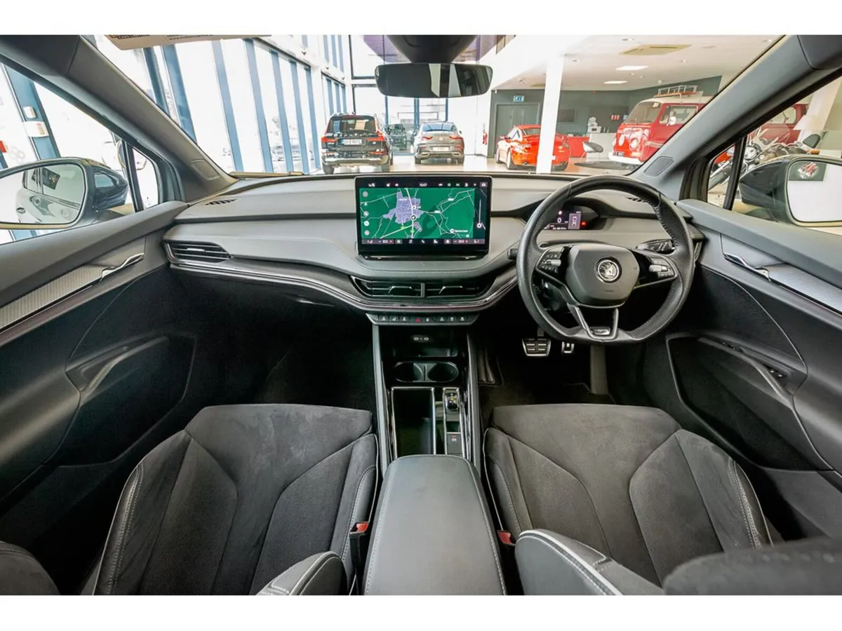 Skoda Enyaq Estate, Electric, 2025, Grey