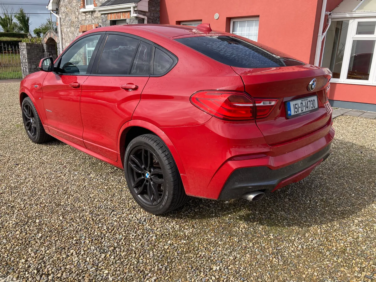BMW X4 SUV, Diesel, 2015, Red
