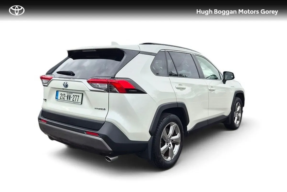 Toyota RAV4 SUV, Petrol Hybrid, 2021, White