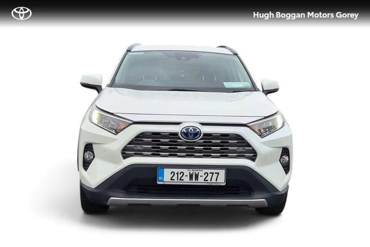Toyota RAV4 SUV, Petrol Hybrid, 2021, White