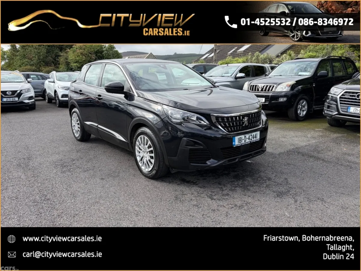 Peugeot 3008 MPV, Diesel, 2018, Black