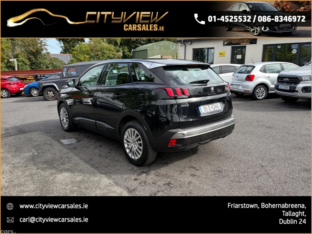 Peugeot 3008 MPV, Diesel, 2018, Black