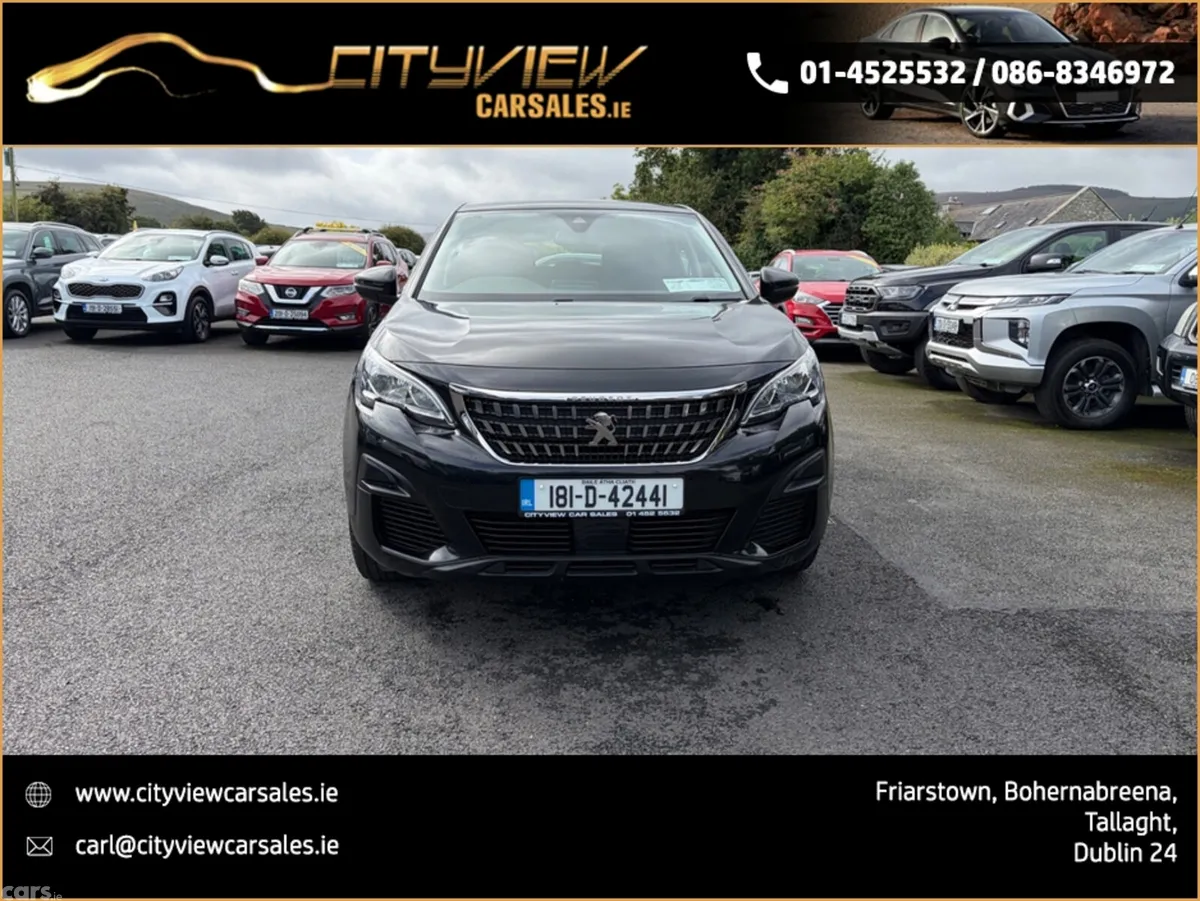 Peugeot 3008 MPV, Diesel, 2018, Black