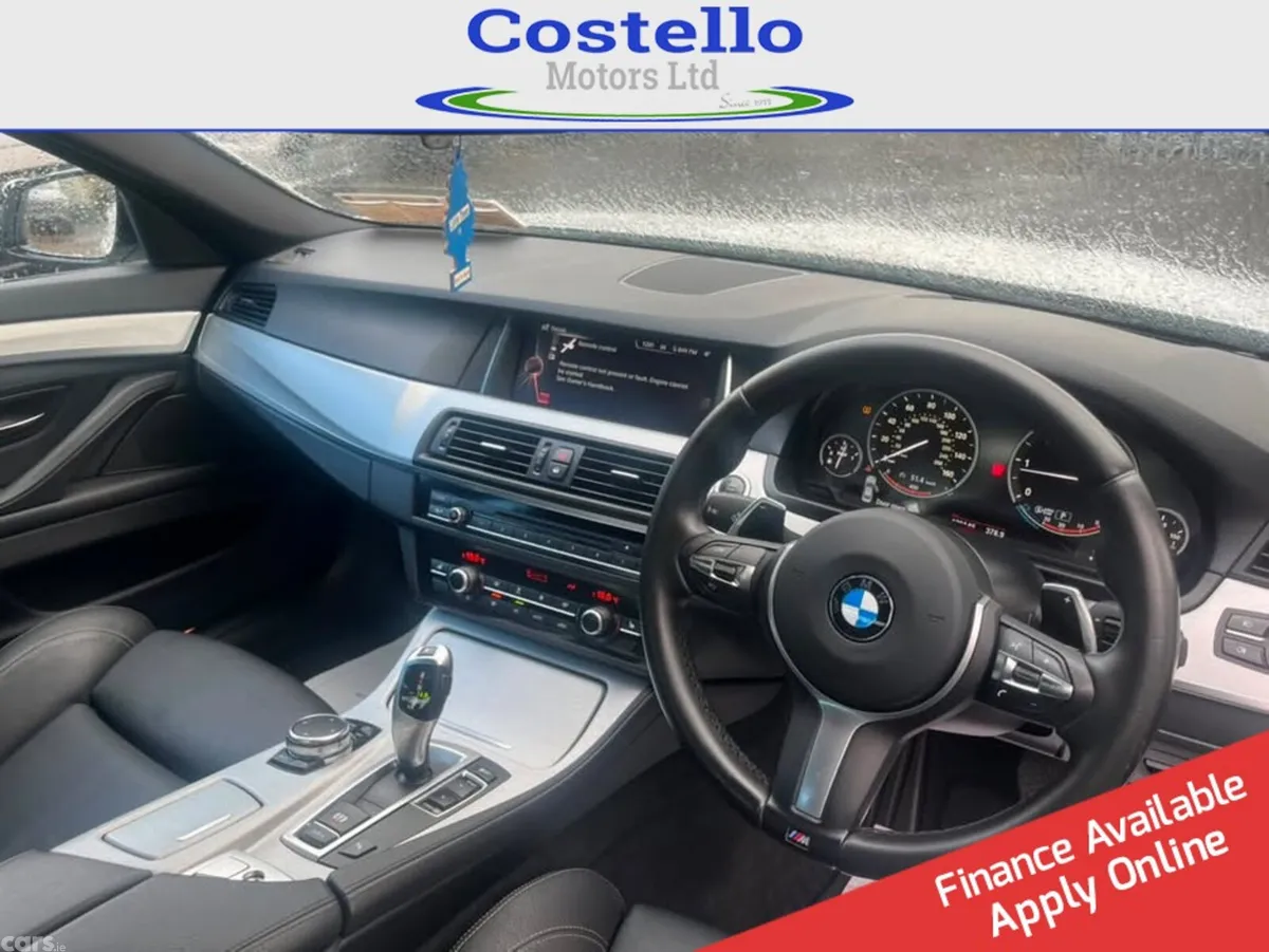 BMW 5-Series Saloon, Diesel, 2016, White