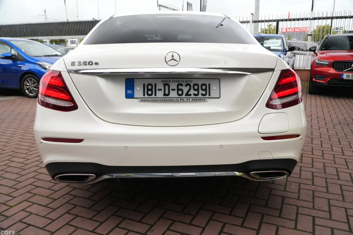 Mercedes-Benz E-Class Saloon, Petrol Plug-in Hybrid, 2018, White