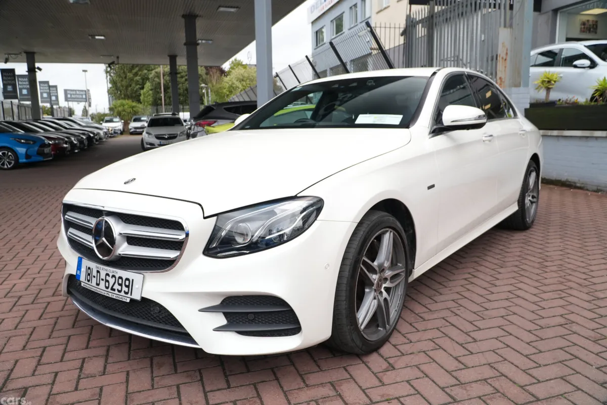 Mercedes-Benz E-Class Saloon, Petrol Plug-in Hybrid, 2018, White